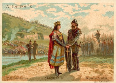Dagoberto III, Rey de los Francos de French School
